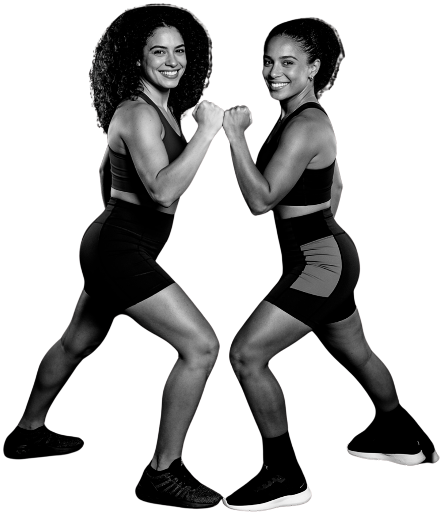 Duas amigas na sexta do amigo