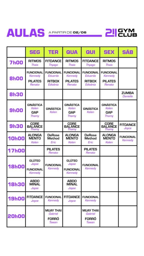 horario 211 aulas 02/06/2026
